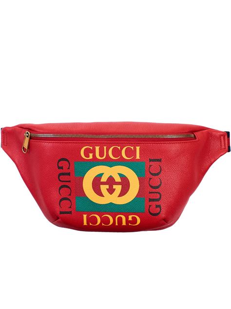 red gucci fanny pack cheap